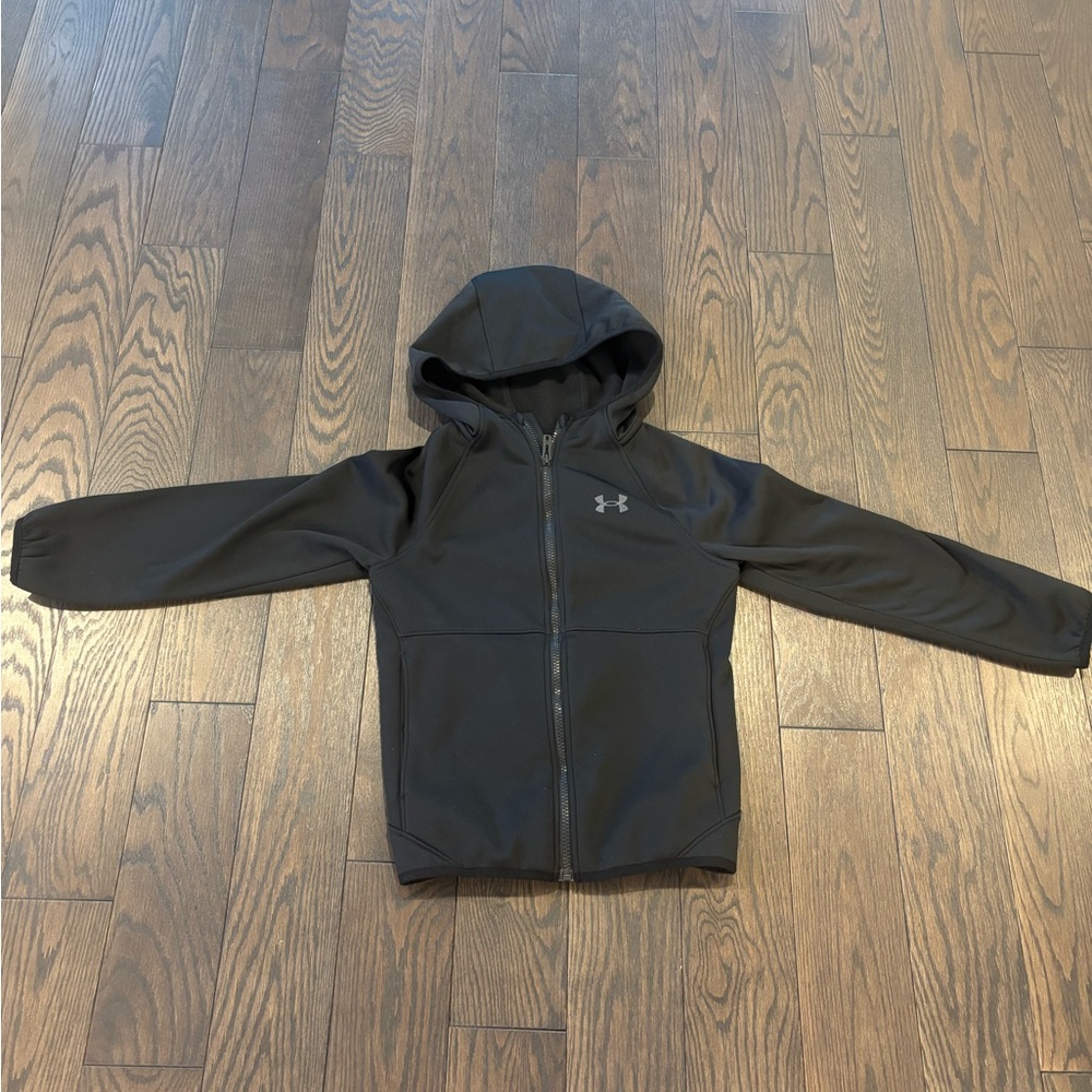 Under Armour Kids Black Softshell Hoodie
